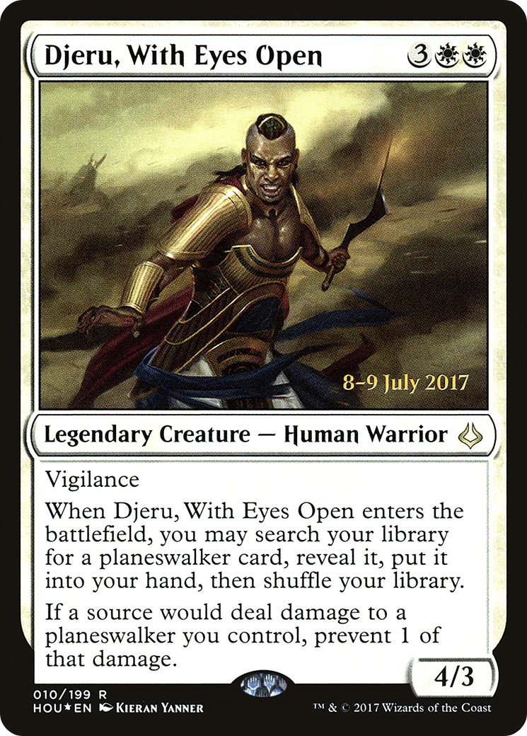 Djeru, With Eyes Open (PHOU-10S) - Hour of Devastation Promos Foil - Premium MTG Single from Wizards of the Coast - Just $0.57! Shop now at Game Crave Tournament Store
