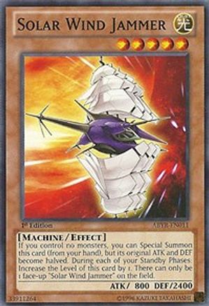 Solar Wind Jammer (ABYR-EN011) - Abyss Rising 1st Edition - Premium Yugioh Single from Konami - Just $0.23! Shop now at Game Crave Tournament Store