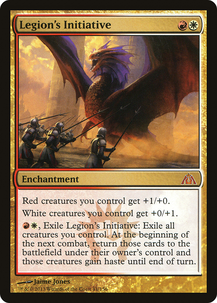 Legion's Initiative (DGM-081) - Dragon's Maze - Premium MTG Single from Wizards of the Coast - Just $0.54! Shop now at Game Crave Tournament Store