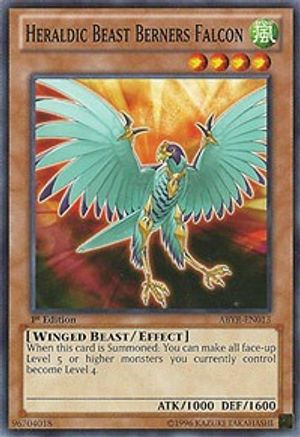 Heraldic Beast Berners Falcon (ABYR-EN013) - Abyss Rising Unlimited - Premium Yugioh Single from Konami - Just $0.25! Shop now at Game Crave Tournament Store