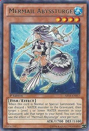 Mermail Abyssturge (ABYR-EN017) - Abyss Rising Unlimited - Premium Yugioh Single from Konami - Just $0.34! Shop now at Game Crave Tournament Store
