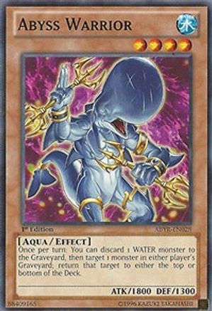 Abyss Warrior (ABYR-EN028) - Abyss Rising 1st Edition - Premium Yugioh Single from Konami - Just $0.25! Shop now at Game Crave Tournament Store