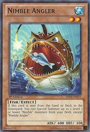 Nimble Angler (ABYR-EN031) - Abyss Rising Unlimited - Premium Yugioh Single from Konami - Just $0.26! Shop now at Game Crave Tournament Store