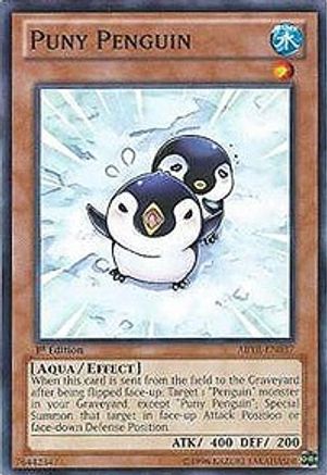 Puny Penguin (ABYR-EN037) - Abyss Rising Unlimited - Premium Yugioh Single from Konami - Just $0.74! Shop now at Game Crave Tournament Store