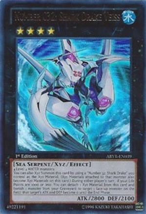 Number C32: Shark Drake Veiss (ABYR-EN039) - Abyss Rising Unlimited - Premium Yugioh Single from Konami - Just $1.91! Shop now at Game Crave Tournament Store