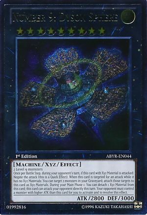 Number 9: Dyson Sphere (UTR) (ABYR-EN044) - Abyss Rising Unlimited - Premium Yugioh Single from Konami - Just $5.42! Shop now at Game Crave Tournament Store