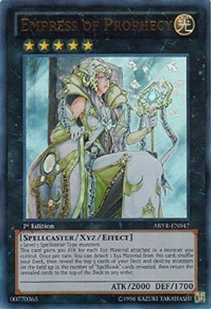 Empress of Prophecy (ABYR-EN047) - Abyss Rising Unlimited - Premium Yugioh Single from Konami - Just $0.56! Shop now at Game Crave Tournament Store