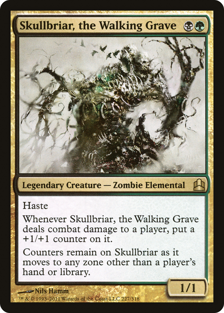 Skullbriar, the Walking Grave (CMD-227) - Commander 2011 - Premium MTG Single from Wizards of the Coast - Just $0.99! Shop now at Game Crave Tournament Store