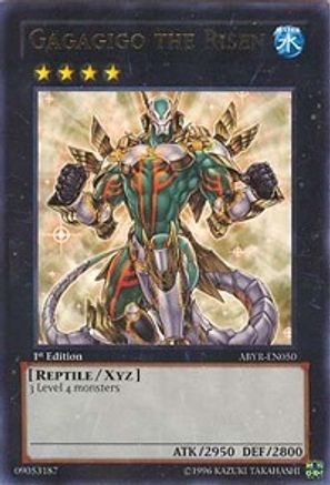 Gagagigo the Risen (ABYR-EN050) - Abyss Rising 1st Edition - Premium Yugioh Single from Konami - Just $0.28! Shop now at Game Crave Tournament Store