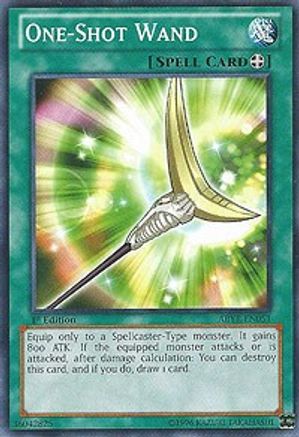 One-Shot Wand (ABYR-EN051) - Abyss Rising 1st Edition - Premium Yugioh Single from Konami - Just $0.25! Shop now at Game Crave Tournament Store