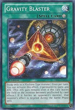Gravity Blaster (ABYR-EN054) - Abyss Rising 1st Edition - Premium Yugioh Single from Konami - Just $0.26! Shop now at Game Crave Tournament Store