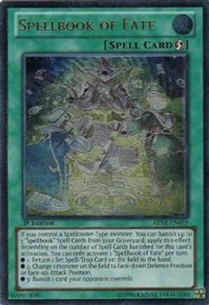 Spellbook of Fate (UTR) (ABYR-EN059) - Abyss Rising Unlimited - Premium Yugioh Single from Konami - Just $9.26! Shop now at Game Crave Tournament Store