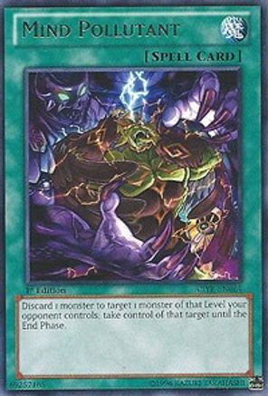 Mind Pollutant (ABYR-EN064) - Abyss Rising Unlimited - Premium Yugioh Single from Konami - Just $0.25! Shop now at Game Crave Tournament Store