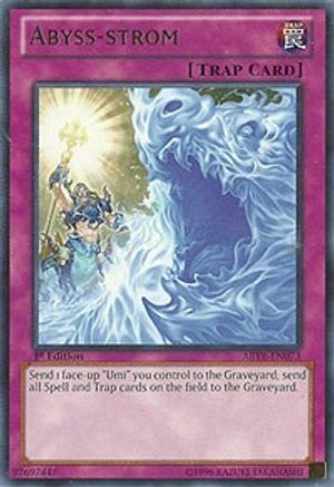 Abyss-strom (ABYR-EN073) - Abyss Rising 1st Edition - Premium Yugioh Single from Konami - Just $0.25! Shop now at Game Crave Tournament Store