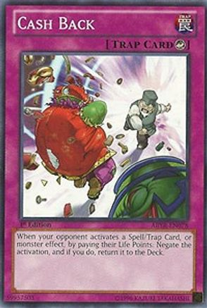 Cash Back (ABYR-EN078) - Abyss Rising Unlimited - Premium Yugioh Single from Konami - Just $0.25! Shop now at Game Crave Tournament Store