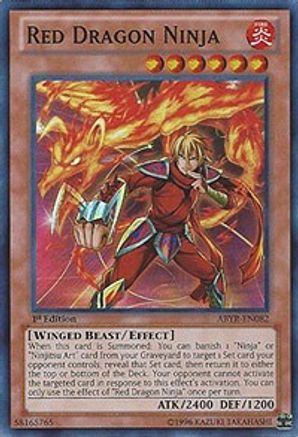 Red Dragon Ninja (ABYR-EN082) - Abyss Rising Unlimited - Premium Yugioh Single from Konami - Just $0.36! Shop now at Game Crave Tournament Store