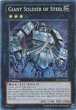 Giant Soldier of Steel (ABYR-EN085) - Abyss Rising 1st Edition - Premium Yugioh Single from Konami - Just $1.10! Shop now at Game Crave Tournament Store