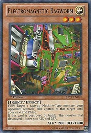 Electromagnetic Bagworm (ABYR-EN090) - Abyss Rising 1st Edition - Premium Yugioh Single from Konami - Just $0.25! Shop now at Game Crave Tournament Store