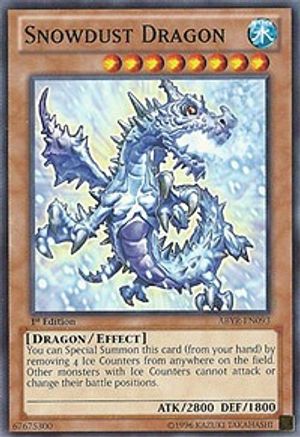 Snowdust Dragon (ABYR-EN093) - Abyss Rising Unlimited - Premium Yugioh Single from Konami - Just $0.08! Shop now at Game Crave Tournament Store