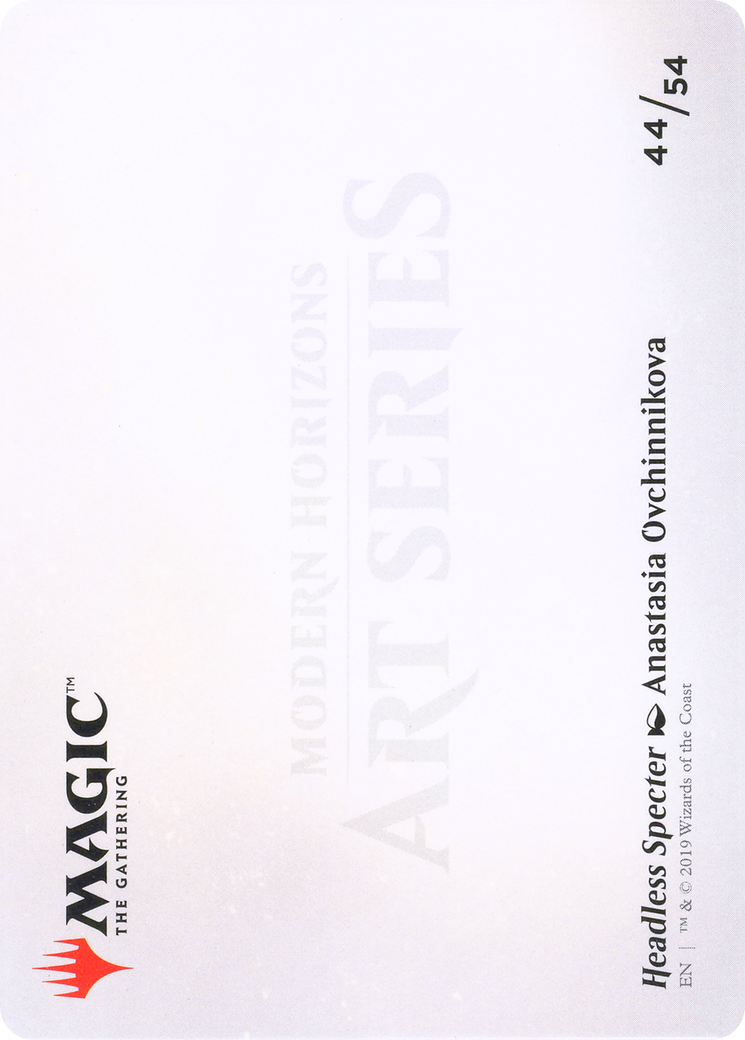 Headless Specter // Headless Specter (AMH1-044) - Modern Horizons Art Series (Borderless) - Premium MTG Single from Wizards of the Coast - Just $0! Shop now at Game Crave Tournament Store