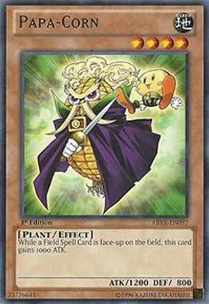 Papa-Corn (ABYR-EN097) - Abyss Rising 1st Edition - Premium Yugioh Single from Konami - Just $0.25! Shop now at Game Crave Tournament Store