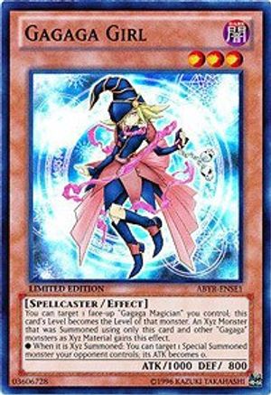 Gagaga Girl (ABYR-ENSE1) - Abyss Rising Limited - Premium Yugioh Single from Konami - Just $0.08! Shop now at Game Crave Tournament Store