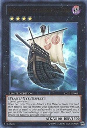 Number 50: Blackship of Corn (YZ02-EN001) - Yu-Gi-Oh! ZEXAL Manga Promotional Cards Limited - Premium Yugioh Single from Konami - Just $7.79! Shop now at Game Crave Tournament Store