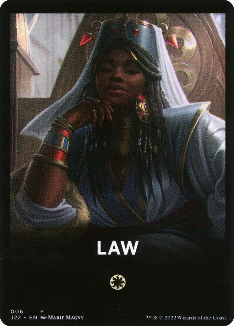 Law (FJ22-006) - Jumpstart 2022 Front Cards - Premium MTG Single from Wizards of the Coast - Just $0! Shop now at Game Crave Tournament Store