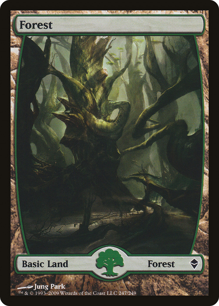 Forest (ZEN-247) - Zendikar - Premium MTG Single from Wizards of the Coast - Just $0.10! Shop now at Game Crave Tournament Store