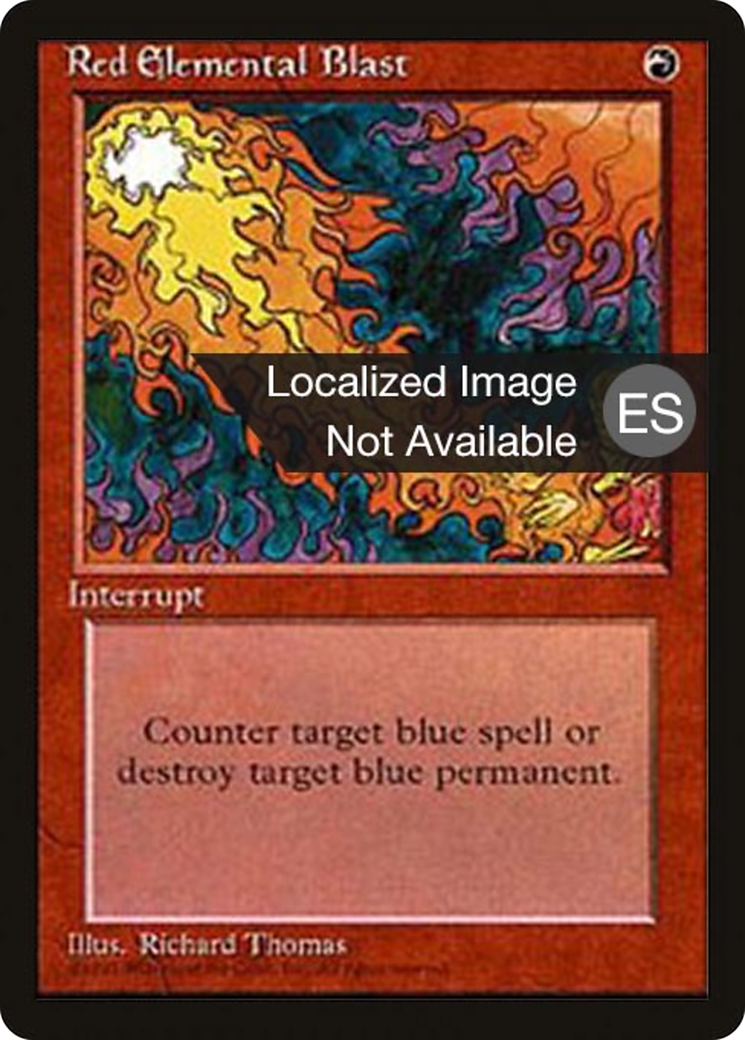 Red Elemental Blast (4BB-218) - Fourth Edition Foreign Black Border - Premium MTG Single from Wizards of the Coast - Just $3.36! Shop now at Game Crave Tournament Store