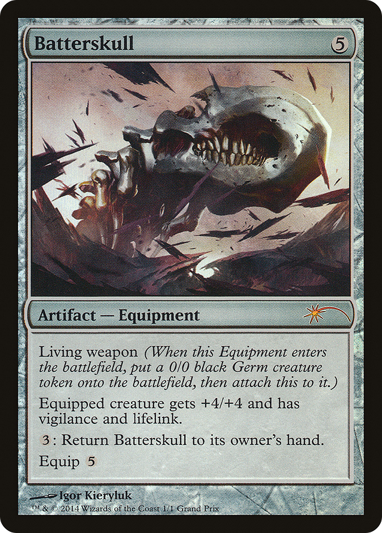 Batterskull (PGPX-2014) - Grand Prix Promos Foil - Premium MTG Single from Wizards of the Coast - Just $1.18! Shop now at Game Crave Tournament Store