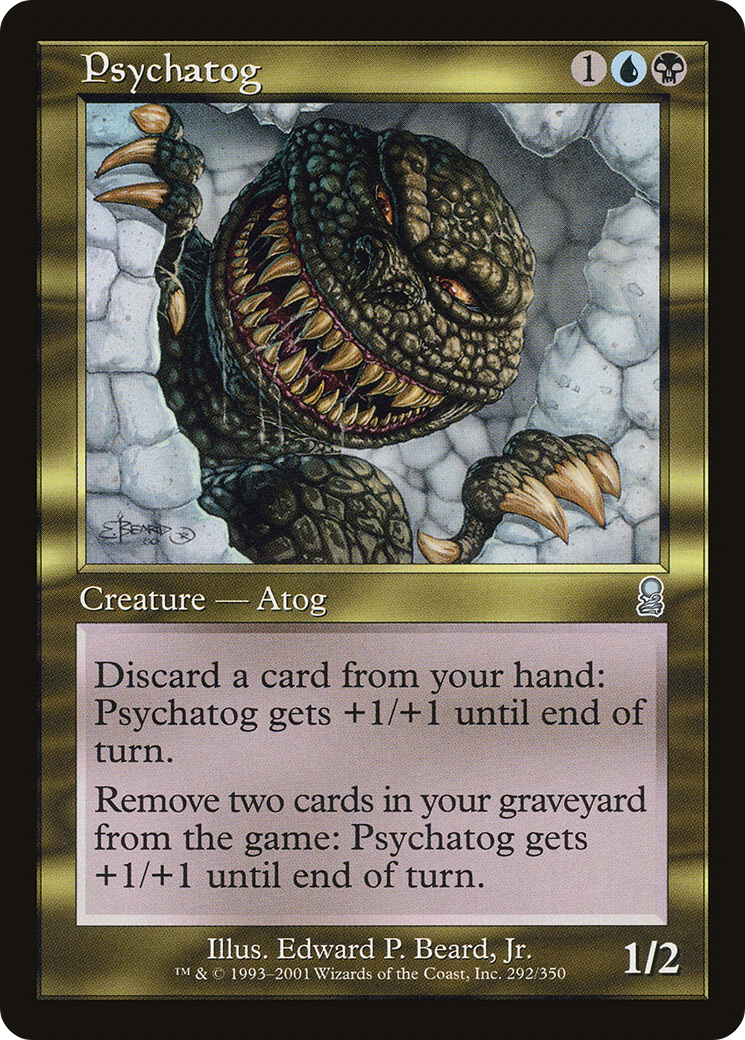 Psychatog (ODY-292) - Odyssey - Premium MTG Single from Wizards of the Coast - Just $1.01! Shop now at Game Crave Tournament Store