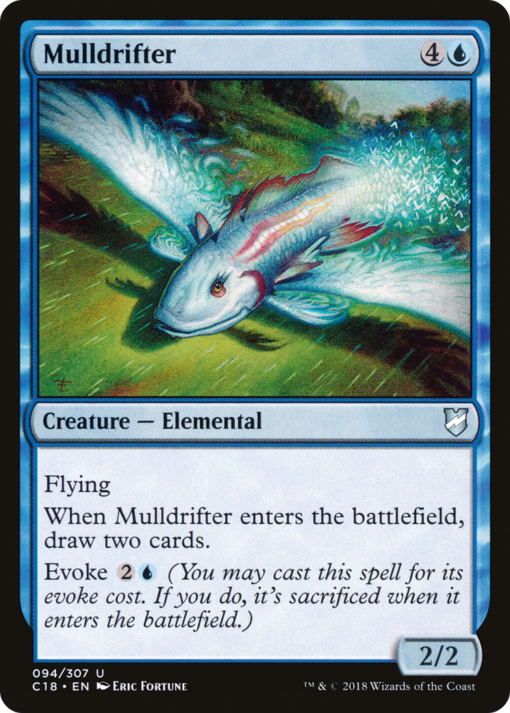 Mulldrifter (C18-094) - Commander 2018 - Premium MTG Single from Wizards of the Coast - Just $0.08! Shop now at Game Crave Tournament Store