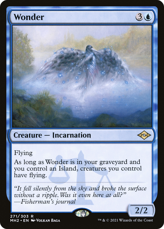 Wonder (MH2-271) - Modern Horizons 2 - Premium MTG Single from Wizards of the Coast - Just $1.79! Shop now at Game Crave Tournament Store