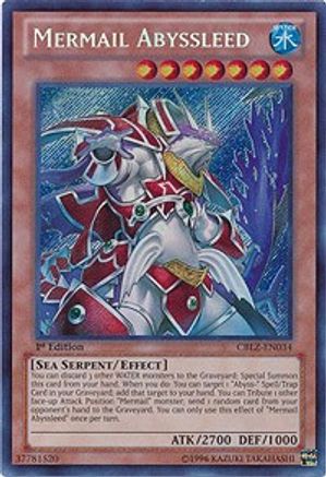 Mermail Abyssleed (CBLZ-EN034) - Cosmo Blazer Unlimited - Premium Yugioh Single from Konami - Just $4.70! Shop now at Game Crave Tournament Store