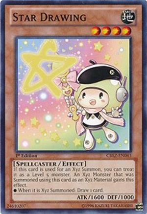 Star Drawing (CBLZ-EN043) - Cosmo Blazer 1st Edition - Premium Yugioh Single from Konami - Just $0.25! Shop now at Game Crave Tournament Store