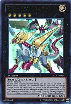 ZW - Leo Arms (CBLZ-EN047) - Cosmo Blazer 1st Edition - Premium Yugioh Single from Konami - Just $0.47! Shop now at Game Crave Tournament Store