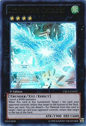 Lightning Chidori (CBLZ-EN052) - Cosmo Blazer 1st Edition - Premium Yugioh Single from Konami - Just $3.69! Shop now at Game Crave Tournament Store