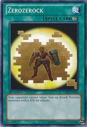 Zerozerock (CBLZ-EN054) - Cosmo Blazer 1st Edition - Premium Yugioh Single from Konami - Just $0.25! Shop now at Game Crave Tournament Store
