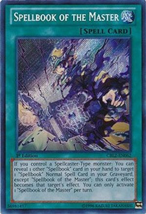 Spellbook of the Master (CBLZ-EN062) - Cosmo Blazer 1st Edition - Premium Yugioh Single from Konami - Just $14.18! Shop now at Game Crave Tournament Store