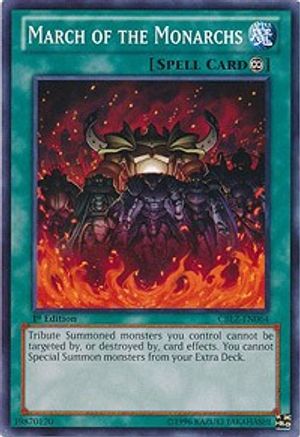 March of the Monarchs (CBLZ-EN064) - Cosmo Blazer Unlimited - Premium Yugioh Single from Konami - Just $0.26! Shop now at Game Crave Tournament Store