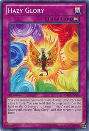 Hazy Glory (CBLZ-EN074) - Cosmo Blazer 1st Edition - Premium Yugioh Single from Konami - Just $0.30! Shop now at Game Crave Tournament Store