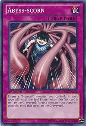 Abyss-scorn (CBLZ-EN075) - Cosmo Blazer Unlimited - Premium Yugioh Single from Konami - Just $0.25! Shop now at Game Crave Tournament Store