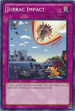 Jurrac Impact (CBLZ-EN079) - Cosmo Blazer 1st Edition - Premium Yugioh Single from Konami - Just $0.25! Shop now at Game Crave Tournament Store