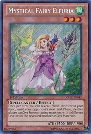Mystical Fairy Elfuria (CBLZ-EN085) - Cosmo Blazer 1st Edition - Premium Yugioh Single from Konami - Just $2.42! Shop now at Game Crave Tournament Store