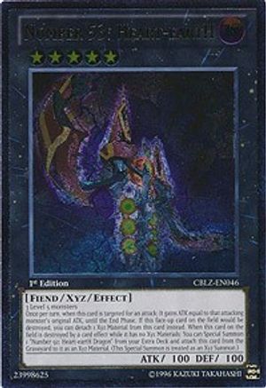 Number 53: Heart-eartH (UTR) (CBLZ-EN046) - Cosmo Blazer 1st Edition - Premium Yugioh Single from Konami - Just $5.22! Shop now at Game Crave Tournament Store