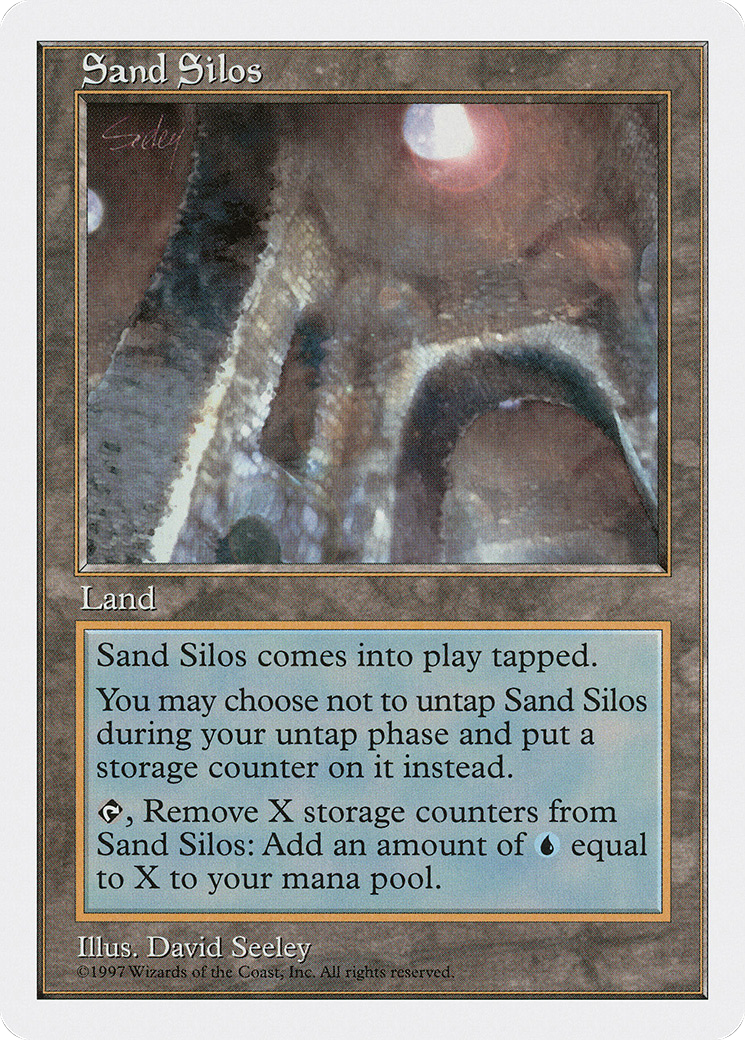 Sand Silos (5ED-423) - Fifth Edition - Premium MTG Single from Wizards of the Coast - Just $0.25! Shop now at Game Crave Tournament Store