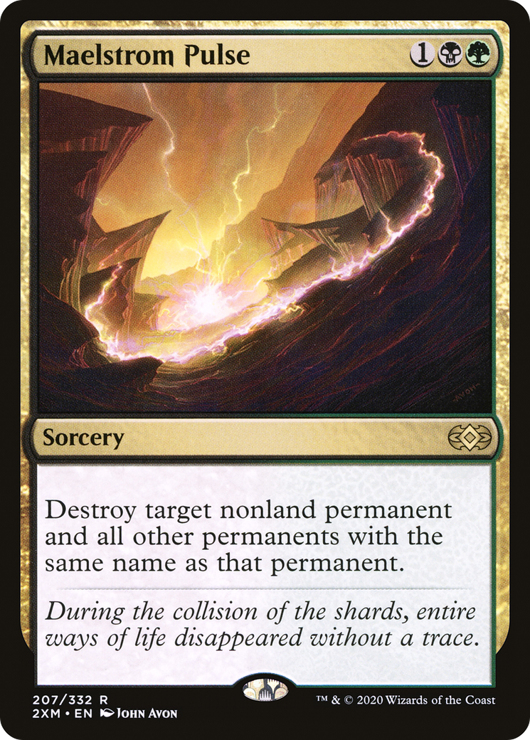 Maelstrom Pulse (2XM-207) - Double Masters - Premium MTG Single from Wizards of the Coast - Just $0.14! Shop now at Game Crave Tournament Store