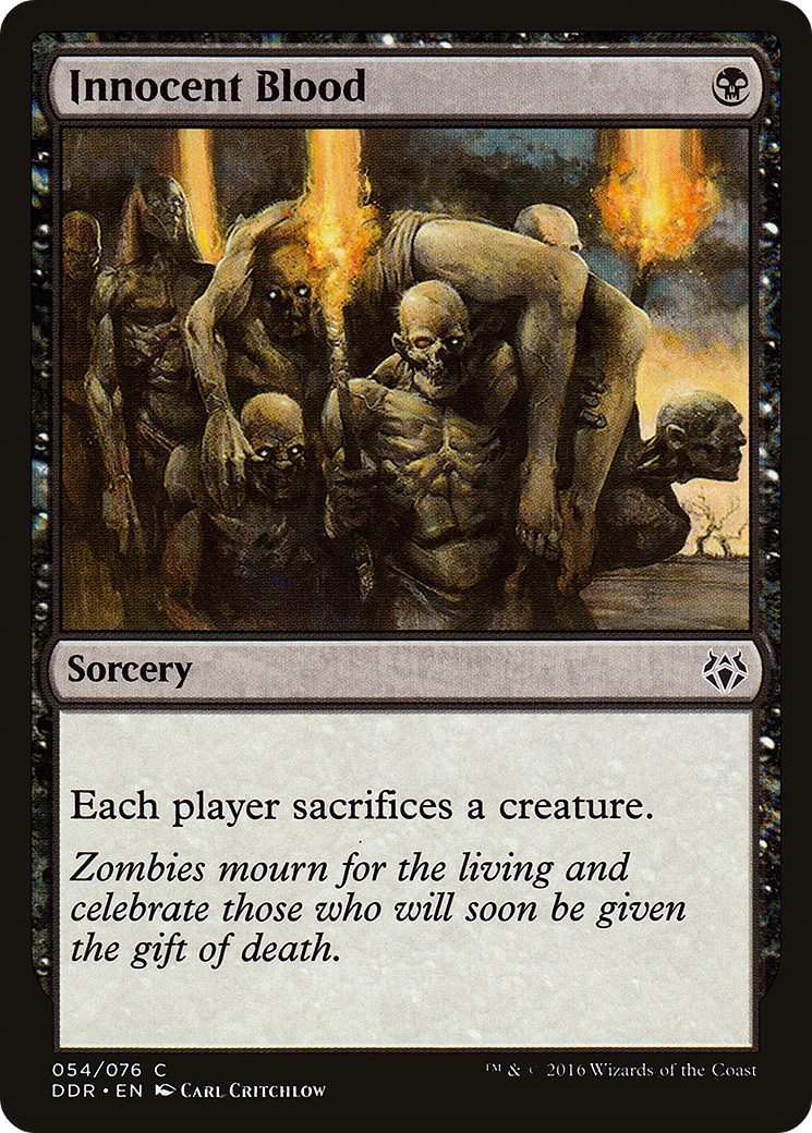 Innocent Blood (DDR-054) - Duel Decks: Nissa vs. Ob Nixilis - Premium MTG Single from Wizards of the Coast - Just $0.25! Shop now at Game Crave Tournament Store