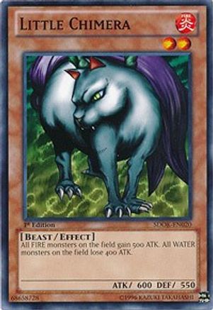 Little Chimera (SDOK-EN020) - Structure Deck: Onslaught of the Fire Kings 1st Edition - Premium Yugioh Single from Konami - Just $0.26! Shop now at Game Crave Tournament Store